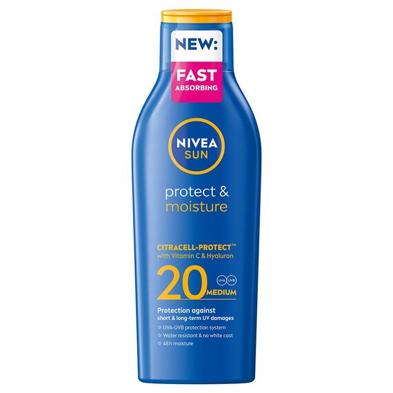 Nivea - Protect & Moisture Lotion SPF 20 - 200 ml / Beauty Uncategorized (Beauty)