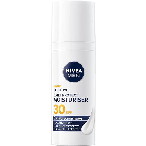 Nivea - Sensitive Daily Protect Moisturiser - SPF30 - 50 ml / Beauty Uncategorized (Beauty)