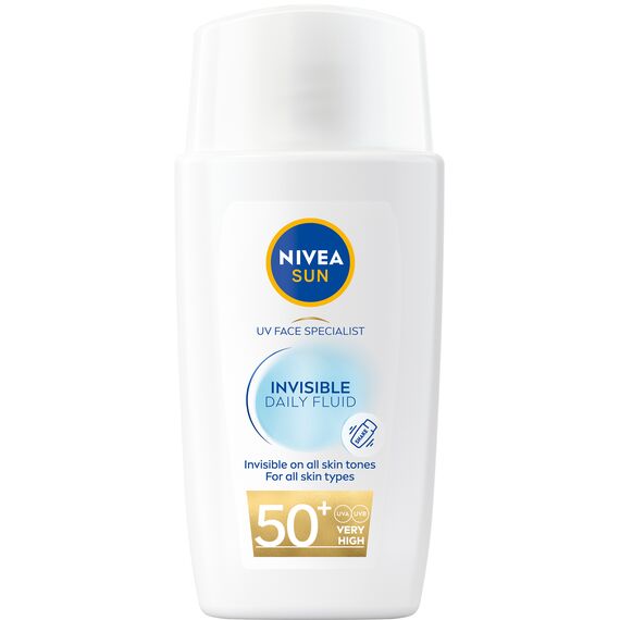 Nivea - Invisible Daily Fluid SPF 50+ - 40 ml / Beauty Uncategorized (Beauty)