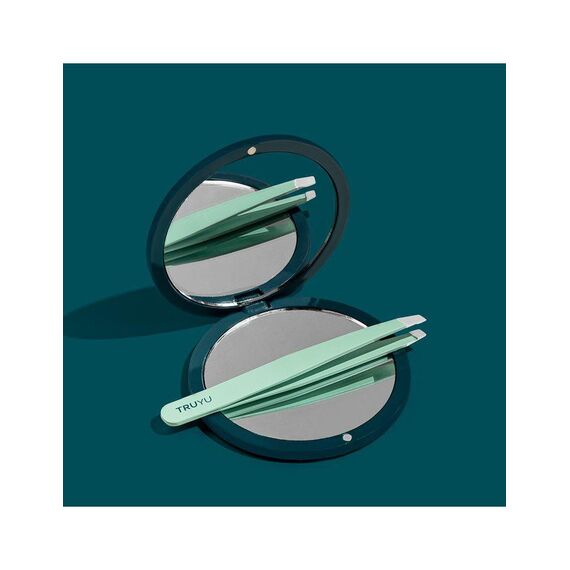 Truly - Compact Mirror & Tweezer / Beauty Uncategorized (Beauty)