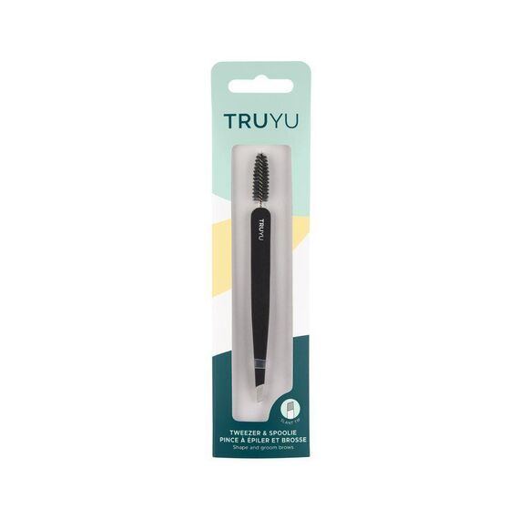 Truly - Tweezer & Spoolie - Matte Black / Beauty Αταξινόμητα (Ομορφιά)
