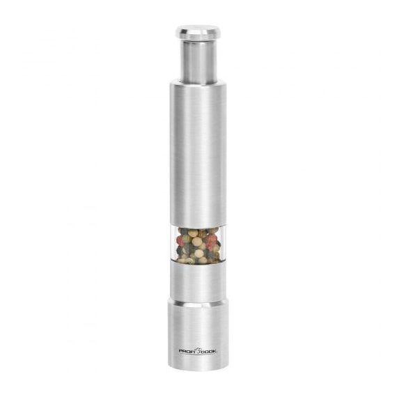 ProfiCook PC-PSM 1160 Salt & pepper grinder set Stainless steel, Transparent Κουζίνα Σπίτι & Κουζίνα