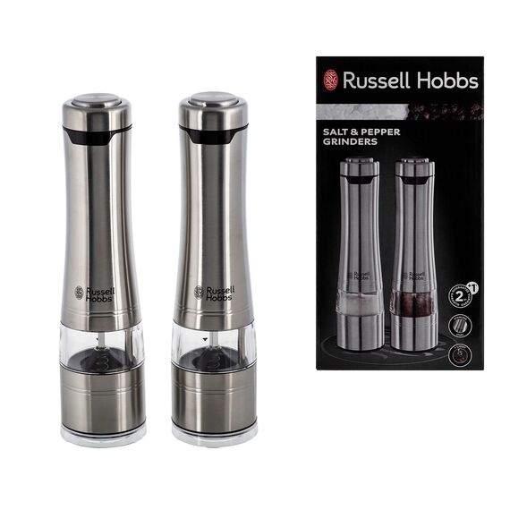 Russell Hobbs 23460-56 seasoning grinder Salt & pepper grinder set Stainless steel Κουζίνα Σπίτι & Κουζίνα