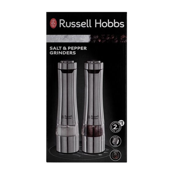 Russell Hobbs 23460-56 seasoning grinder Salt & pepper grinder set Stainless steel Κουζίνα Σπίτι & Κουζίνα