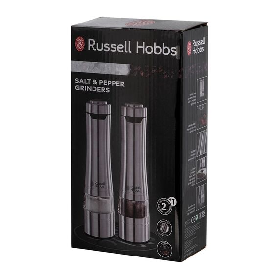 Russell Hobbs 23460-56 seasoning grinder Salt & pepper grinder set Stainless steel Κουζίνα Σπίτι & Κουζίνα