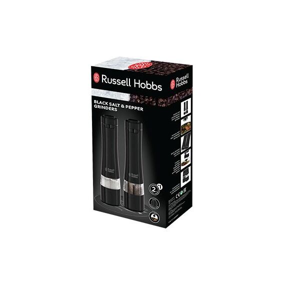 Russell Hobbs 28010-56 seasoning shaker Black Salt & pepper shaker set Κουζίνα Σπίτι & Κουζίνα