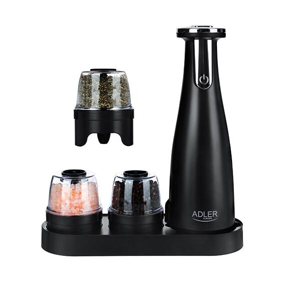 Spice mill set Adler AD 4449B Black Κουζίνα Σπίτι & Κουζίνα
