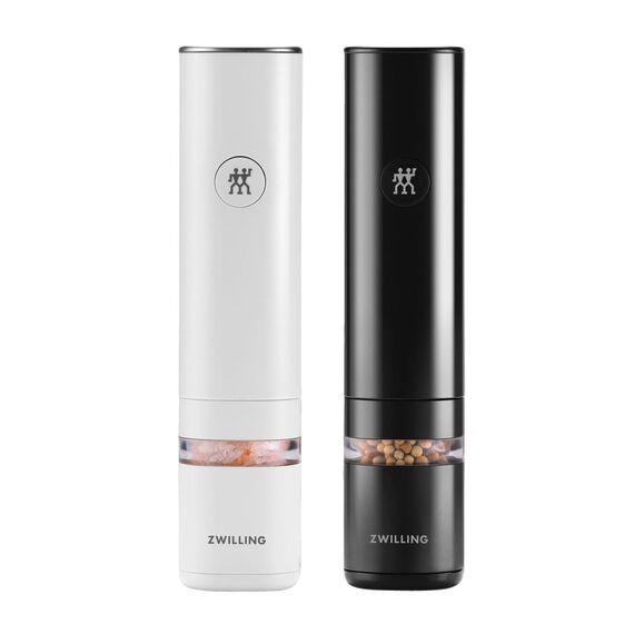 ZWILLING Enfinigy Salt & pepper grinder set Black, White Κουζίνα Σπίτι & Κουζίνα