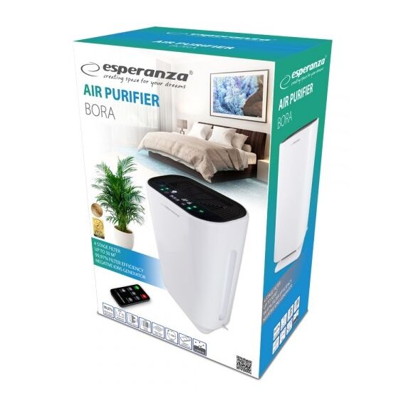 Esperanza EHP003 Air purifier, White Appliances Home & Kitchen