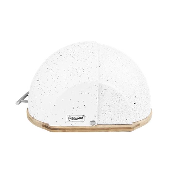 Feel-Maestro MR-1678G bread box Oval White Kitchen Home & Kitchen