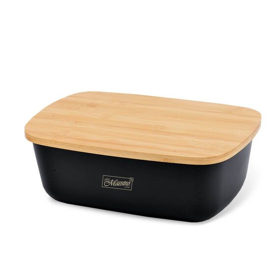 MAESTRO breadbox MR-1776-BLACK Κουζίνα Σπίτι & Κουζίνα