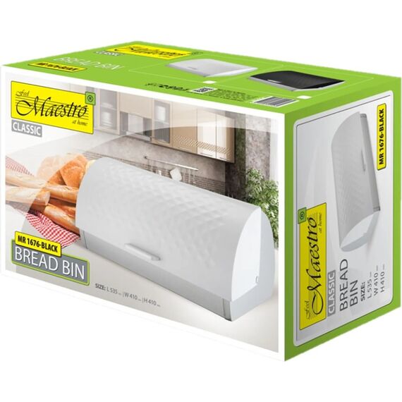 Maestro MR-1676-WHITE Bread Loaf, white Κουζίνα Σπίτι & Κουζίνα