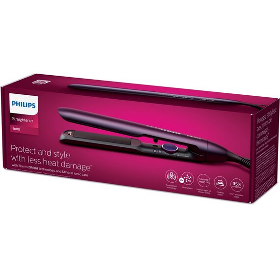 Philips 7000 series BHS752/00 hair styling tool Straightening iron Warm Purple 2 m Εργαλεία Μαλλιών Περιποίηση Μαλλιών