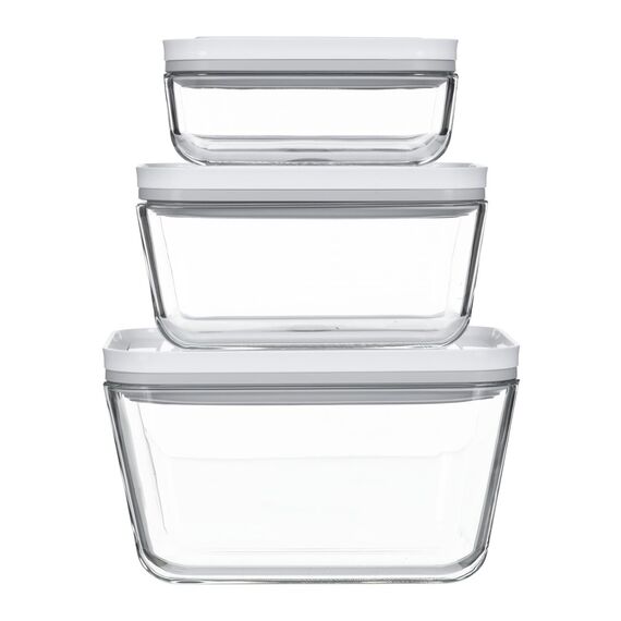 Set of 3 Glass Containers Zwilling Fresh & Save Κουζίνα Σπίτι & Κουζίνα