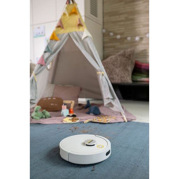 KARCHER RVC 3 Comfort white floor cleaning robot with base station Appliances Home & Kitchen