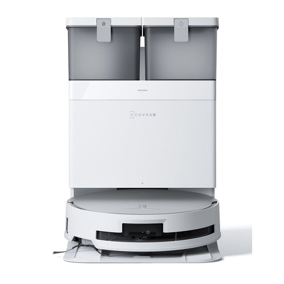 Cleaning robot with base station Ecovacs Deebot X8 Omni (white) Appliances Home & Kitchen