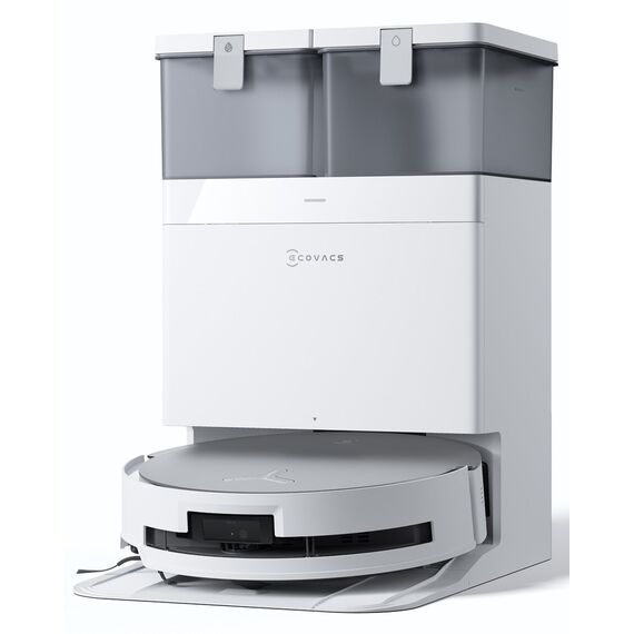 Cleaning robot with base station Ecovacs Deebot X8 Omni (white) Appliances Home & Kitchen