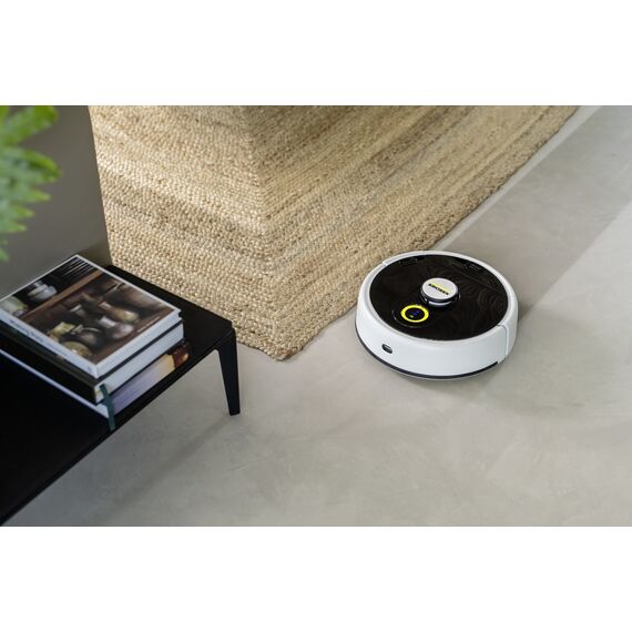 Kärcher RCF 3 robot vacuum 1.15 L Black, White Appliances Home & Kitchen