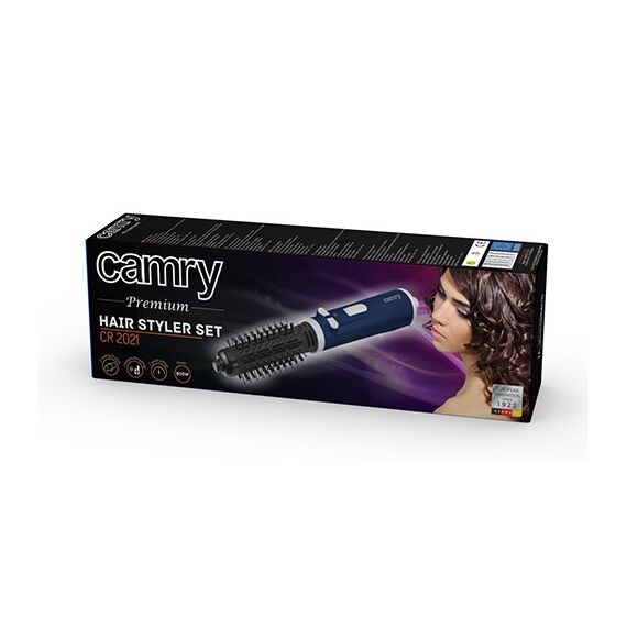 Camry Premium CR 2021 hair styling tool Hair styling kit Steam Black, Blue, Grey 1000 W Hair Tools Hair Care