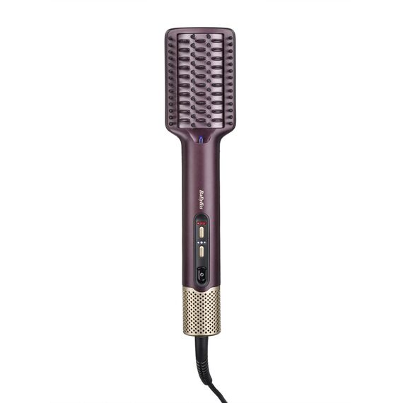 BaByliss Air Power AS6400E hair styling tool Straightening brush Airflow Maroon 900 W 2.5 m Εργαλεία Μαλλιών Περιποίηση Μαλλιών
