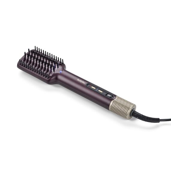 BaByliss Air Power AS6400E hair styling tool Straightening brush Airflow Maroon 900 W 2.5 m Εργαλεία Μαλλιών Περιποίηση Μαλλιών