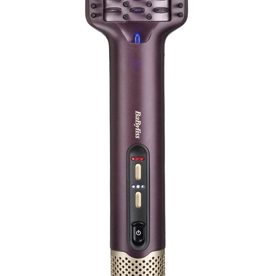 BaByliss Air Power AS6400E hair styling tool Straightening brush Airflow Maroon 900 W 2.5 m Εργαλεία Μαλλιών Περιποίηση Μαλλιών