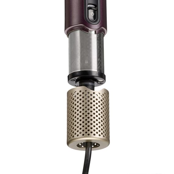 BaByliss Air Power AS6400E hair styling tool Straightening brush Airflow Maroon 900 W 2.5 m Εργαλεία Μαλλιών Περιποίηση Μαλλιών