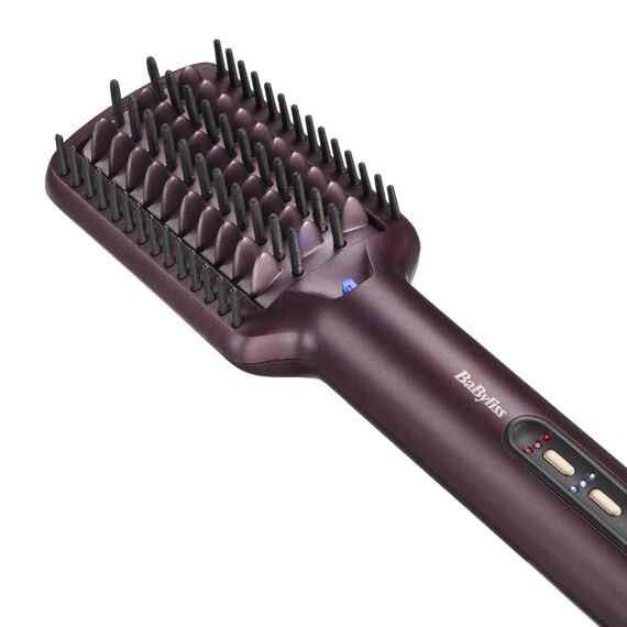 BaByliss Air Power AS6400E hair styling tool Straightening brush Airflow Maroon 900 W 2.5 m Εργαλεία Μαλλιών Περιποίηση Μαλλιών