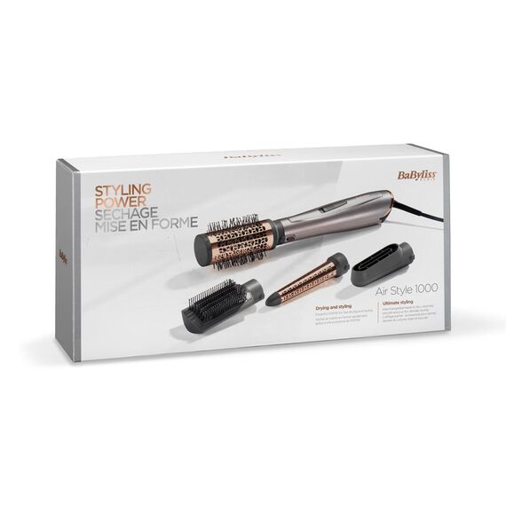 BaByliss Air Style 1000 Hair styling kit Warm Black, Copper, Palladium 1000 W 98.4" (2.5 m) Εργαλεία Μαλλιών Περιποίηση Μαλλιών