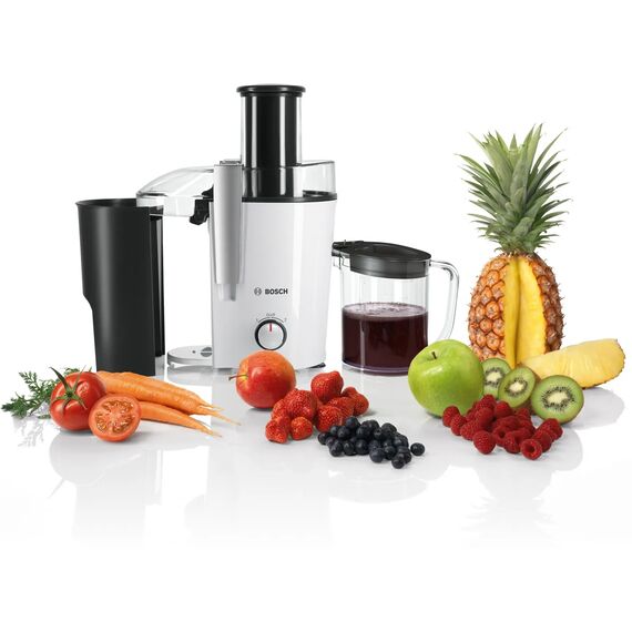 Bosch MES25A0 juice maker Centrifugal juicer 700 W Black, White Αποχυμωτές Συσκευές