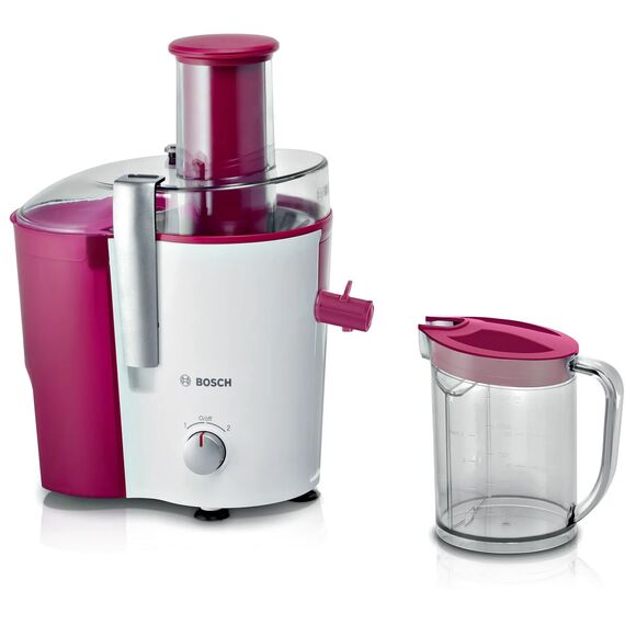 Bosch MES25C0 juice maker Centrifugal juicer Cherry,Transparent,White 700 W Juicers Appliances