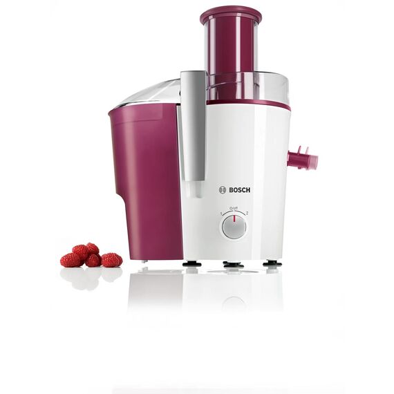Bosch MES25C0 juice maker Centrifugal juicer Cherry,Transparent,White 700 W Juicers Appliances