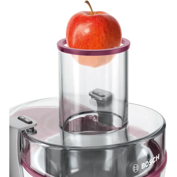Bosch MES25C0 juice maker Centrifugal juicer Cherry,Transparent,White 700 W Juicers Appliances