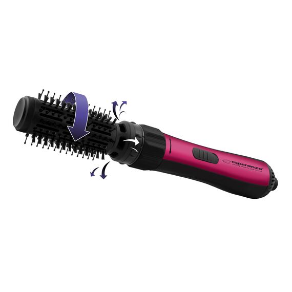 Esperanza EBL008 hair styling tool Hot air brush Black,Red 1.8 m 1000 W Εργαλεία Μαλλιών Περιποίηση Μαλλιών