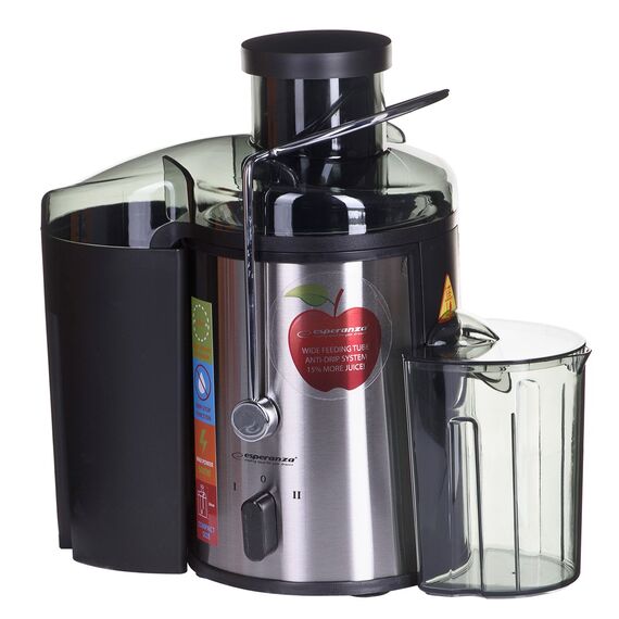 Esperanza EKJ002 juice maker Black,Stainless steel 500 W Αποχυμωτές Συσκευές