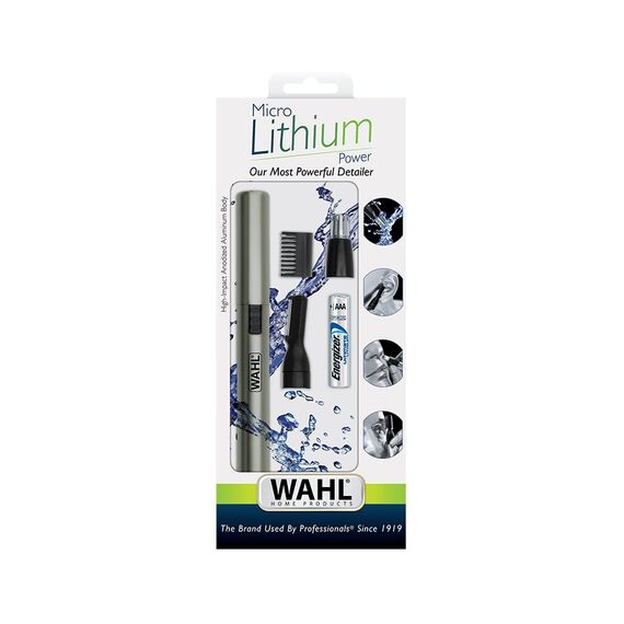 Wahl 5640-1016 bikini trimmer Wet & Dry Aluminium, Black Hair Tools Hair Care