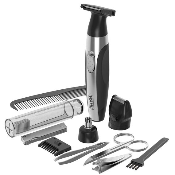 Wahl Travel Kit Deluxe Black, Stainless steel Εργαλεία Μαλλιών Περιποίηση Μαλλιών