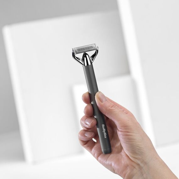 BaByliss Super-X Metal OT996E beard trimmer Battery 5 5 mm Wet & Dry Silver Hair Tools Hair Care