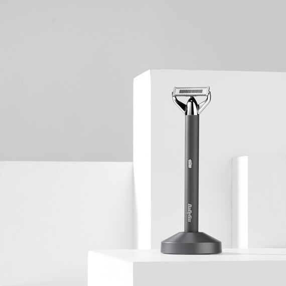BaByliss Super-X Metal OT996E beard trimmer Battery 5 5 mm Wet & Dry Silver Hair Tools Hair Care