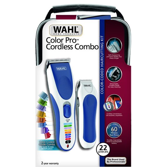 Wahl 09649-916 hair trimmers/clipper Blue, White 8 Nickel-Metal Hydride (NiMH) Εργαλεία Μαλλιών Περιποίηση Μαλλιών
