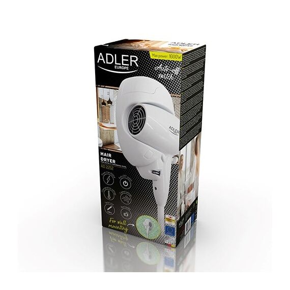 Adler AD 2252 Hotel hair dryer white Hair Tools Hair Care
