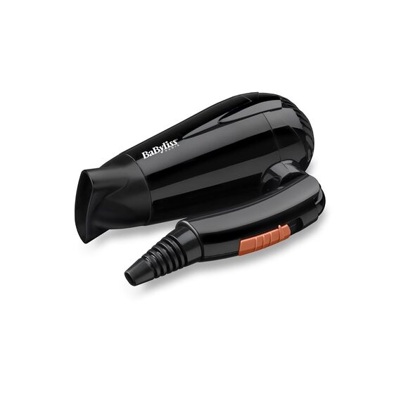 BaByliss  5344E  Travel Dry 2000 2000 W Black Εργαλεία Μαλλιών Περιποίηση Μαλλιών