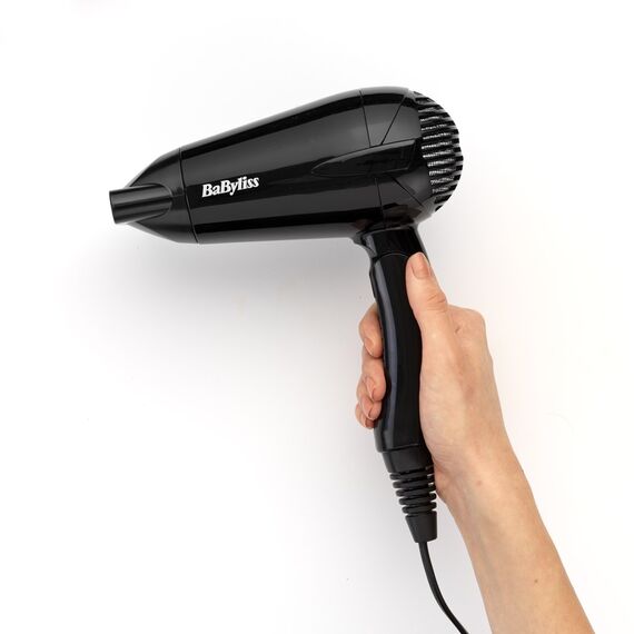 BaByliss  5344E  Travel Dry 2000 2000 W Black Εργαλεία Μαλλιών Περιποίηση Μαλλιών