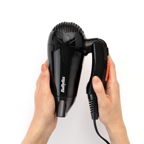 BaByliss  5344E  Travel Dry 2000 2000 W Black Εργαλεία Μαλλιών Περιποίηση Μαλλιών