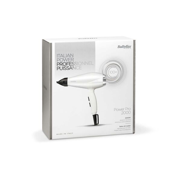 BaByliss 6704WE hair dryer 2000 W Black, White Εργαλεία Μαλλιών Περιποίηση Μαλλιών
