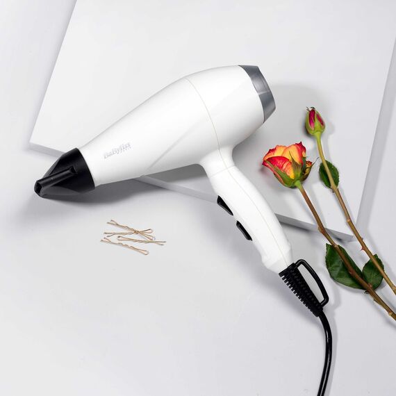 BaByliss 6704WE hair dryer 2000 W Black, White Εργαλεία Μαλλιών Περιποίηση Μαλλιών