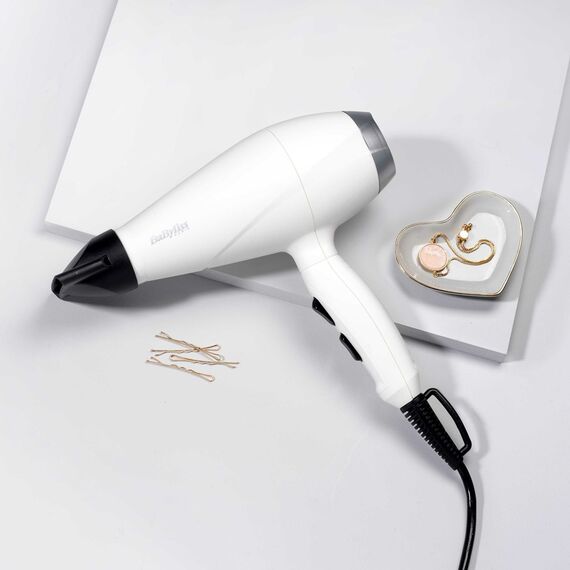 BaByliss 6704WE hair dryer 2000 W Black, White Εργαλεία Μαλλιών Περιποίηση Μαλλιών