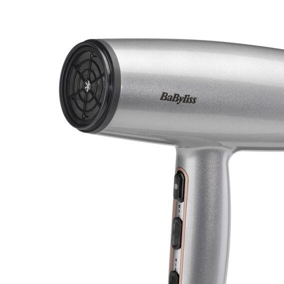 BaByliss Cosmos D580DE hair dryer 2100 W Satin steel Hair Tools Hair Care