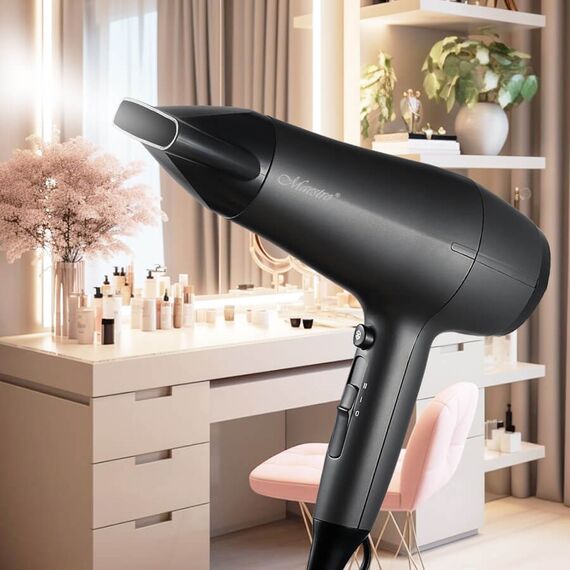 Hair dryer MAESTRO MR-217 2200 W Black, Graphite Εργαλεία Μαλλιών Περιποίηση Μαλλιών