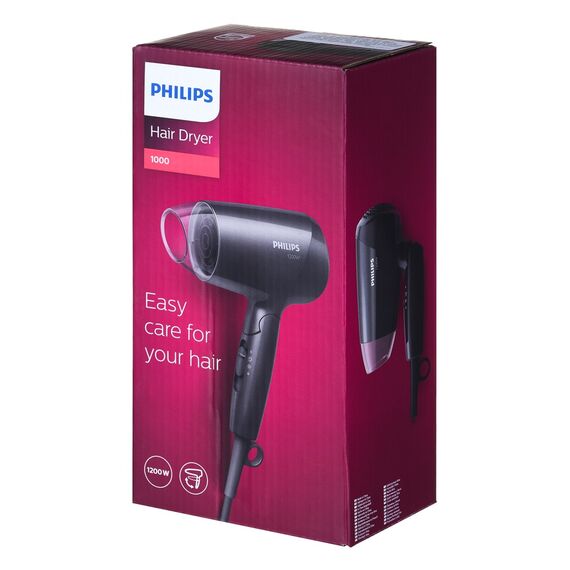 Philips Essential Care BHC010/10 hair dryer 1200 W Black Hair Tools Hair Care